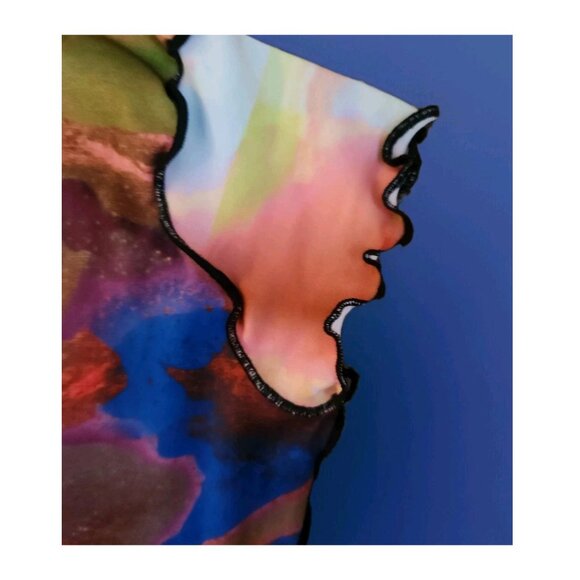 SEEA Leo SURF TOP MEDIUM Wavelength Stretch Cropped Beach Women's Surfer Swim - Picture 12 of 15